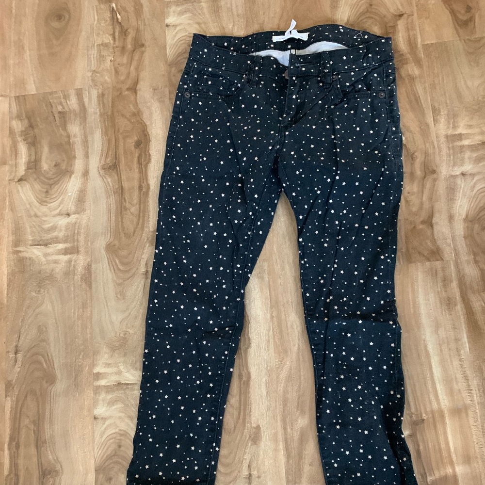 BCBGeneration skinny jeans, star pattern